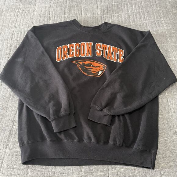 Campus Colors Oregon Beavers Crew Neck Sweatshirt - Picture 1 of 9